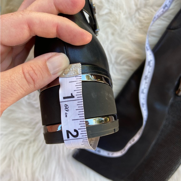 Carolinna Espinosa Dante Black Boots Size 8.5 - Picture 6 of 10